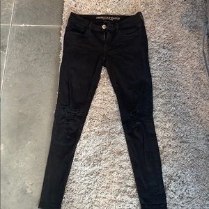Black American Eagle jeans